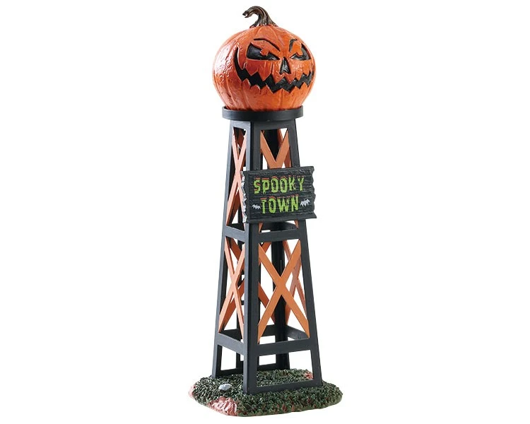 LEMAX - Evil Pumpkin Water Tower 3 LEMAX - Evil Pumpkin Water Tower
