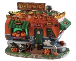 LEMAX - Pick Me Pumpkin Wagon
