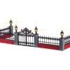 LEMAX - Lighted Wrought Iron Fence