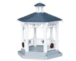 LEMAX - Plastic Gazebo With Decorations