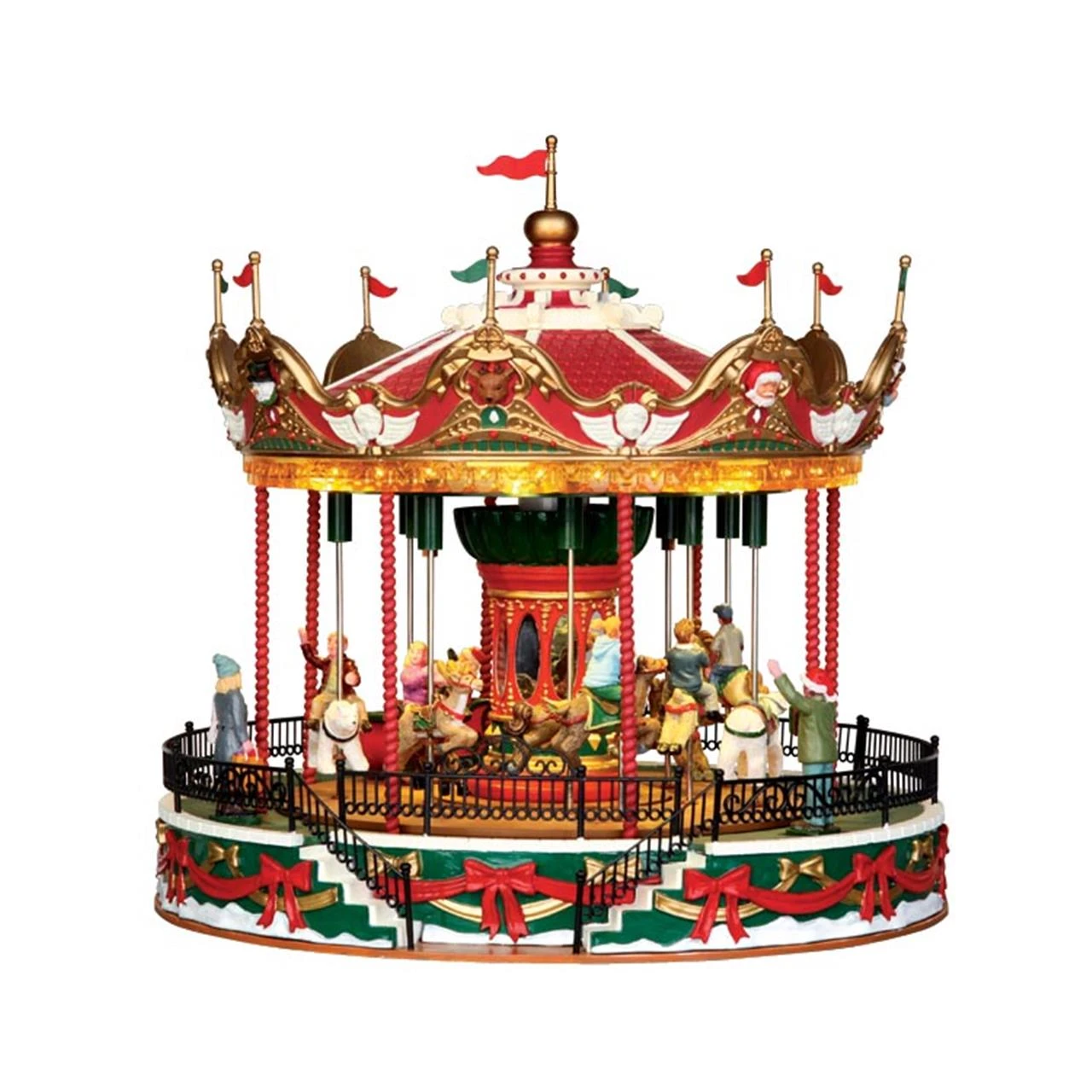 LEMAX - Santa Carousel 3 LEMAX - Santa Carousel