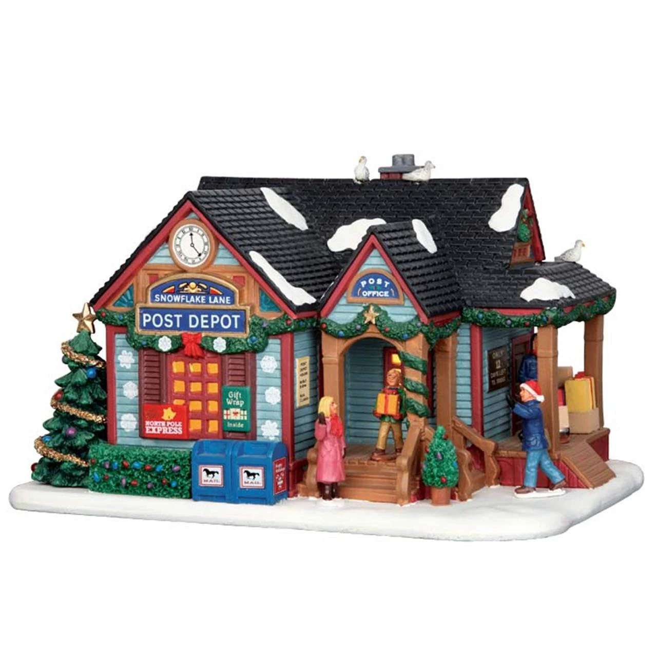 LEMAX - Snowflake Lane Post Depot 3 LEMAX - Snowflake Lane Post Depot